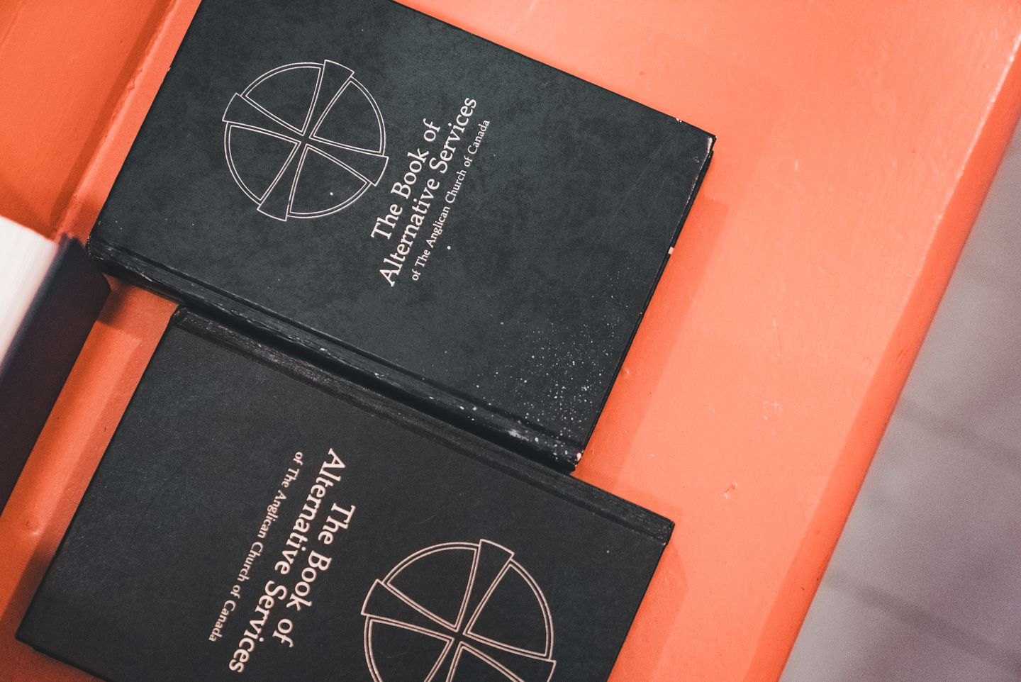 Two physical copies of the same book side by side